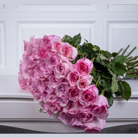 Букет из 51 розы 80 см "Rose Christa"