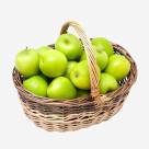Корзина с зелеными яблоками "Витамин С"